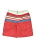 Mini Boden 100% Polyester Red Board Shorts Size 9 - 10 - photo 1