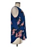 Van Heusen 100% Polyester Blue Sleeveless Blouse Size M - photo 4
