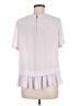 Elizabeth and James 100% Polyester Pink Short Sleeve Blouse Size M - photo 2