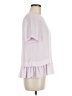 Elizabeth and James 100% Polyester Pink Short Sleeve Blouse Size M - photo 4
