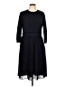 L.K. Bennett Black Casual Dress Size L - photo 1