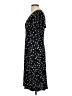 Chaps Polka Dots Black Casual Dress Size XS - photo 5