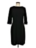 Glamour Solid Black Cocktail Dress Size 12 - photo 1