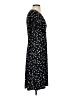 Chaps Polka Dots Black Casual Dress Size XS - photo 4