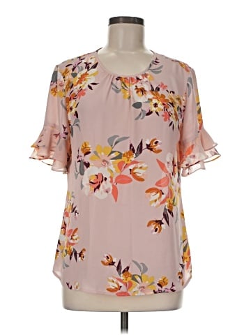 Van Heusen Short Sleeve Blouse (view 1)
