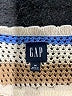 Gap Color Block White Ivory Pullover Sweater Size M - photo 4