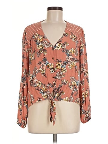 Rewind Long Sleeve Blouse (view 1)