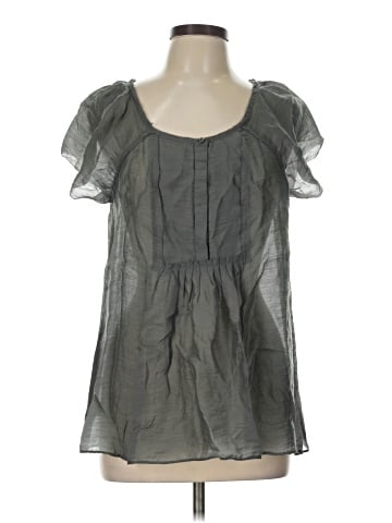Ann Taylor LOFT Short Sleeve Blouse (view 1)