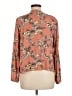 Rewind 100% Rayon Orange Long Sleeve Blouse Size M - photo 2