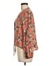 Rewind 100% Rayon Orange Long Sleeve Blouse Size M - photo 5