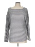 Jones New York Signature 100% Polyester Silver Pullover Sweater Size L - photo 1