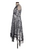 Just... Taylor Paisley Gray Cocktail Dress Size S (estimated) - photo 5