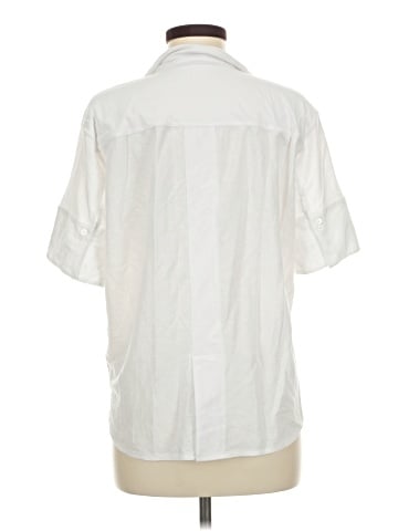 Club Monaco Short Sleeve Blouse (view 2)