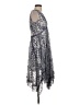 Just... Taylor Paisley Gray Cocktail Dress Size S (estimated) - photo 4