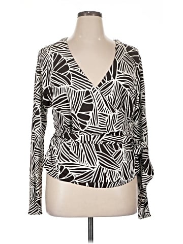 Ellen Tracy Long Sleeve Blouse (view 1)