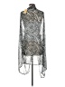 MICHAEL Michael Kors 100% Polyester Silver Cardigan Size Med - Lg - photo 2