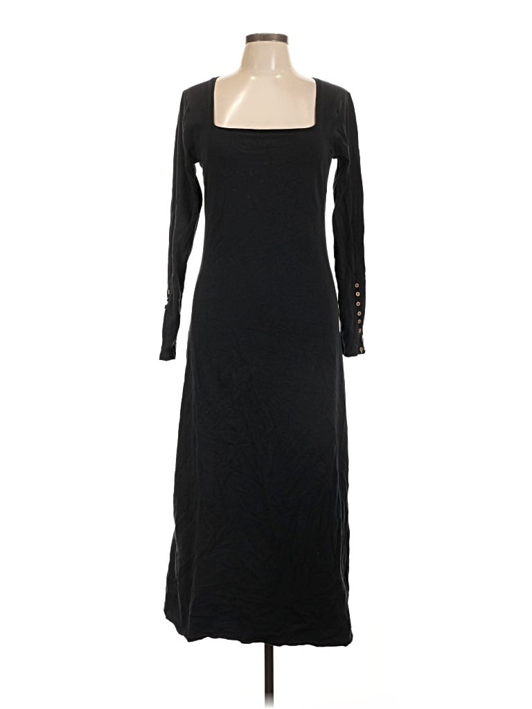 Pre-owned Fp Beach Casual Dress In Black