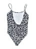 Zara W&B Collection Silver Bodysuit Size S - photo 2