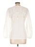 Adiva White Long Sleeve Blouse Size L - photo 2