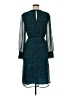L.K. Bennett Teal Cocktail Dress Size 8 - photo 2