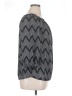 Sandra Ingrish 100% Polyester Chevron-herringbone Gray 3/4 Sleeve Blouse Size L - photo 4