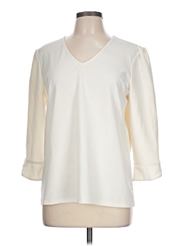 Ann Taylor 3/4 Sleeve T-Shirt (view 1)