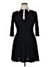 Chaps Black Casual Dress Size XL (petite) - photo 1