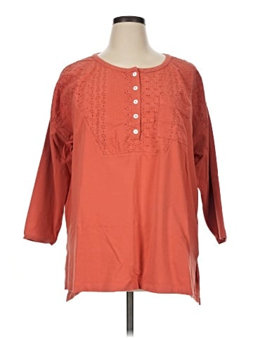 Soft Surroundings 3/4 Sleeve Blouse (view 1)