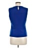Calvin Klein Blue Sleeveless Blouse Size M - photo 2