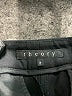 Theory Solid Black Dress Pants Size 2 - photo 4
