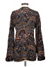 Tolani 100% Silk Black Long Sleeve Silk Top Size XS - photo 2
