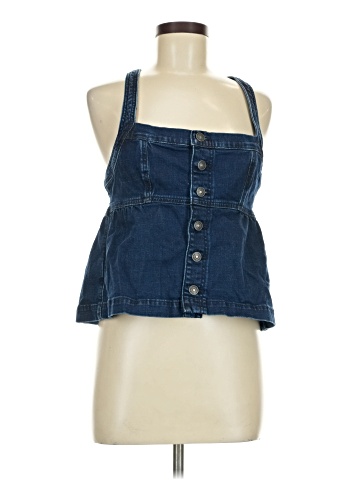 American Eagle Outfitters Sleeveless Button-Down Shirt (view 1)
