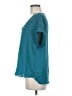 Bold Elements 100% Polyester Teal Short Sleeve Top Size M - photo 5