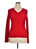 Tommy Hilfiger 100% Pima Cotton Red Pullover Sweater Size XL - photo 1