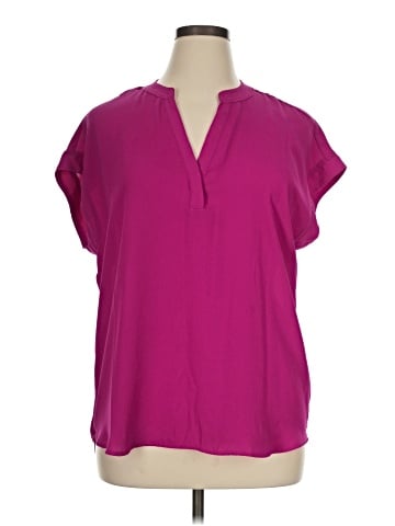 Cynthia Steffe Short Sleeve Blouse (view 1)