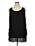 DG^2 by Diane Gilman 100% Polyester Black Sleeveless Blouse Size XL (estimated) - photo 1
