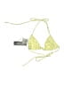 Motel Print Yellow Swimsuit Top Size XS - photo 2