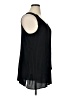 DG^2 by Diane Gilman 100% Polyester Black Sleeveless Blouse Size XL (estimated) - photo 4