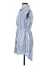 Japna Stripes Blue Casual Dress Size S (estimated) - photo 5