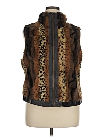 MULTIPLES Faux Fur Vest (view 1)