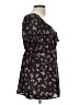 Suzanne Betro 100% Polyester Black Short Sleeve Blouse Size L - photo 4
