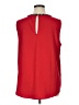 dalia Red Sleeveless Blouse Size XL - photo 2