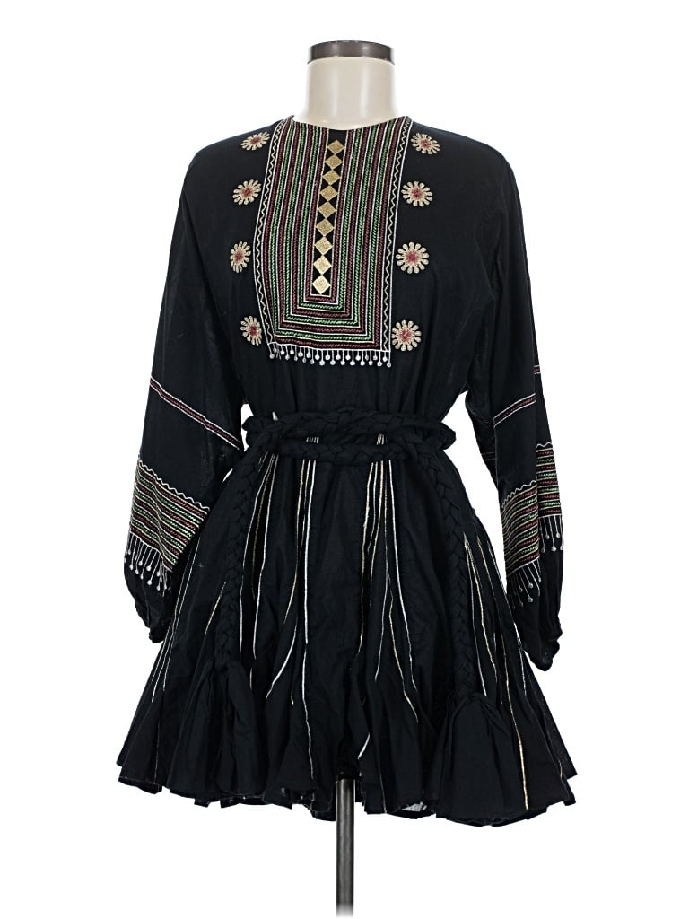 Pre-owned Rhode Casual Dress In Black
