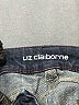 Liz Claiborne Chevron-herringbone Blue Jeans Size 16 - photo 7