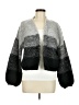 Gentle Fawn 100% Polyester Gray Cardigan Size M - photo 1