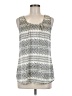 The Limited 100% Polyester Ivory Tank Top Size M - photo 1