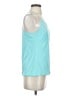 The North Face 100% Polyester Teal Active Tank Size S - photo 4
