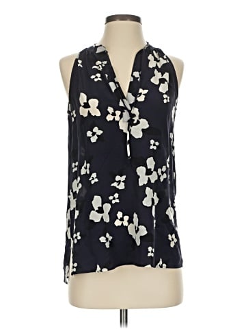 Theory Sleeveless Silk Top (view 1)