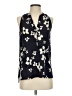Theory 100% Silk Black Sleeveless Silk Top Size P (petite) - photo 1