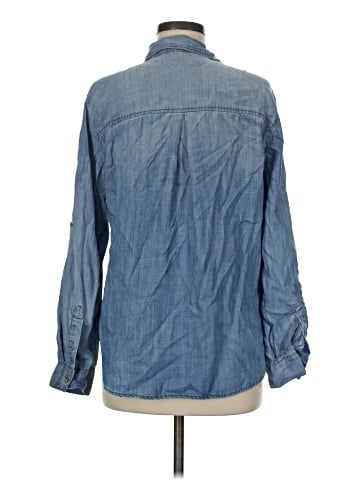 Velvet Heart Long Sleeve Button-Down Shirt (view 2)